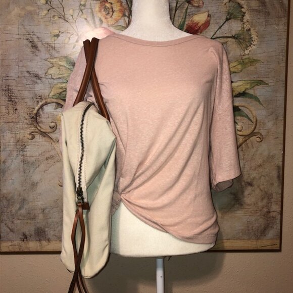 Cream and Brown Tote Bag - Picture 3 of 10